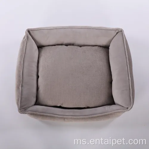 Kain Dog Penutup Bolster yang boleh ditanggalkan dengan lembut